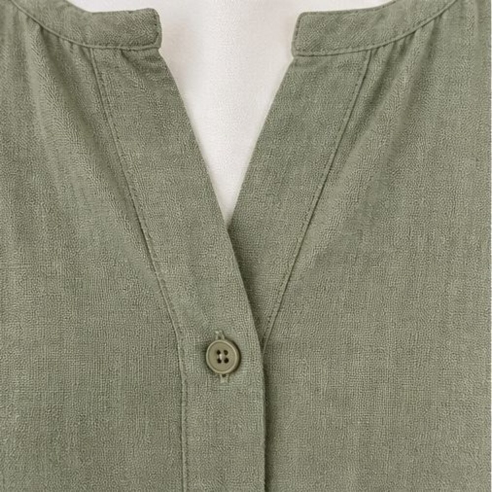 Sage Ruffle Blouse - Picture 4 of 6